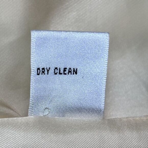 Talbots Women's Sz 10 Yellow Tweed Blazer Jacket 2 Button Long Sleeve Pockets - Picture 8 of 10